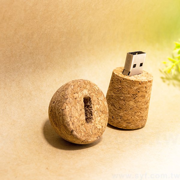 環保隨身碟-木製軟木塞禮贈品USB-磨菇造型隨身碟-客製隨身碟容量-採購訂製印刷推薦禮品_3